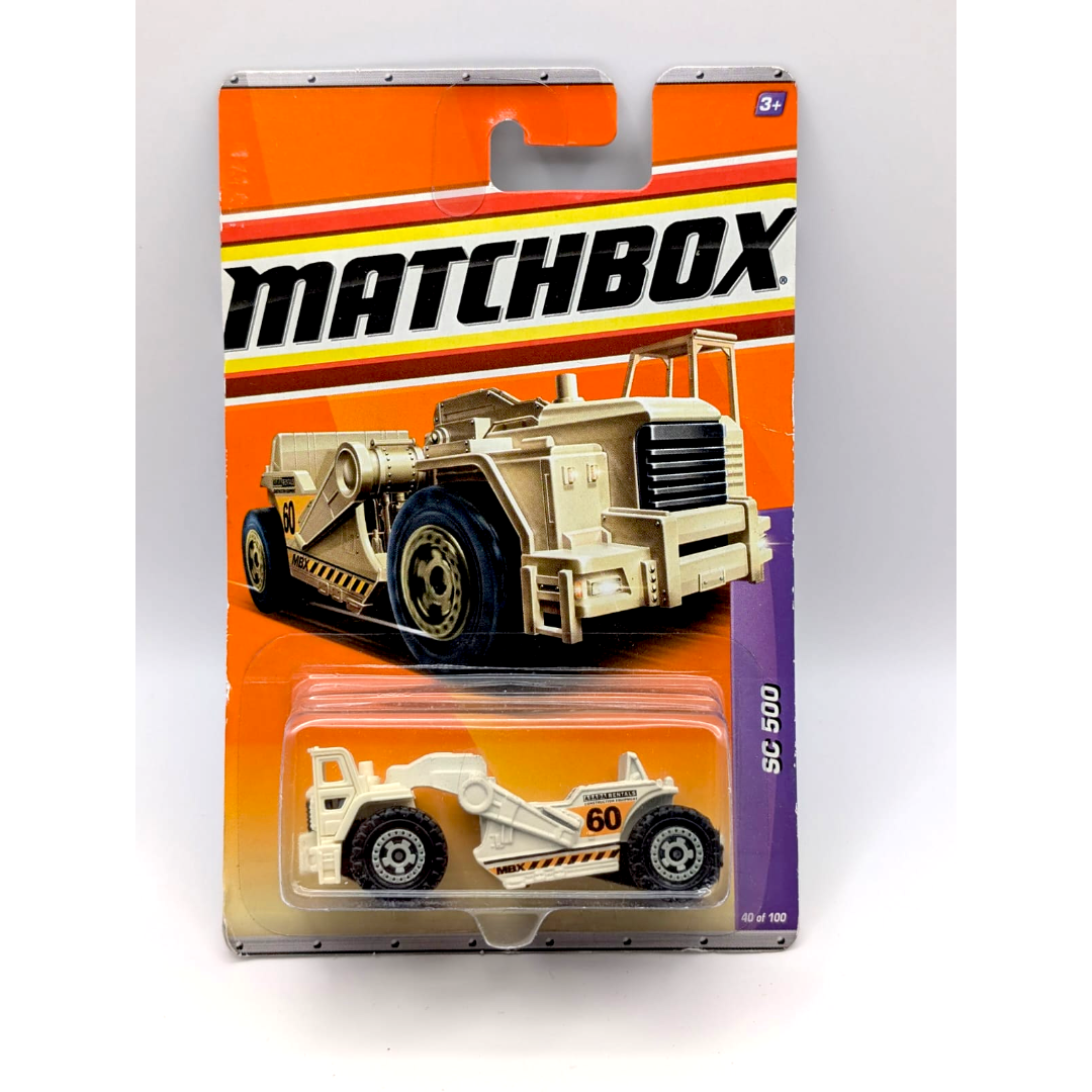 Matchbox Scraper SC-500 Construction Nr. 40/100 Creme 2011 Neu OVP
