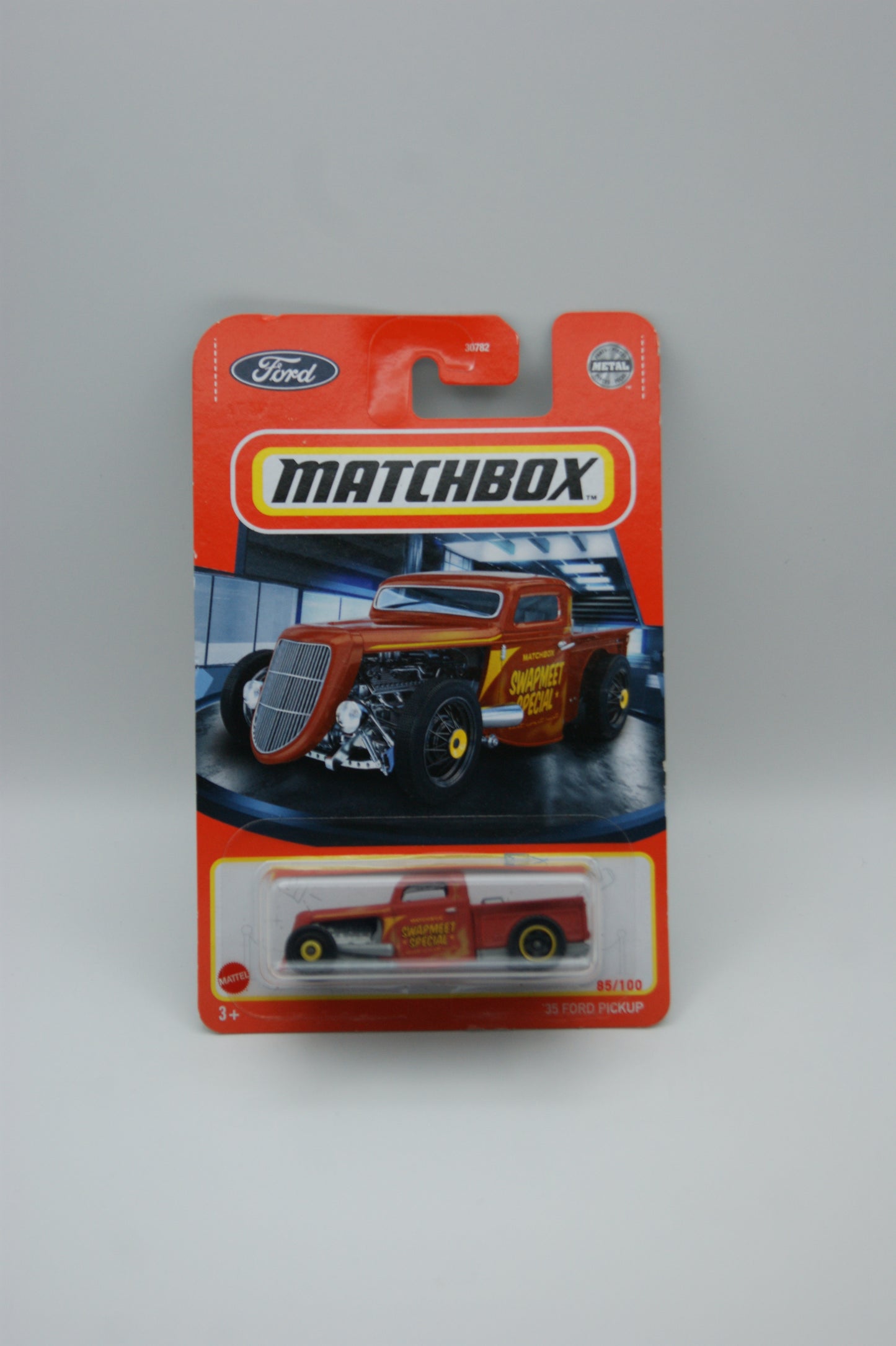 Matchbox ’35 Ford Pickup Swapmeet Special 85/100 US Modell Long Card OVP