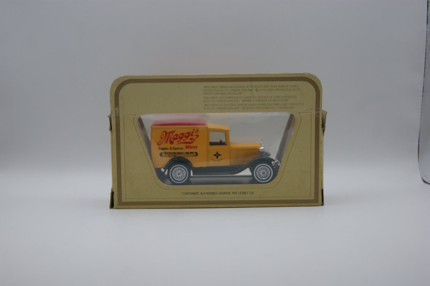 Matchbox Models of Yesteryear Y-22 1930 Ford A Maggi Lieferwagen OVP