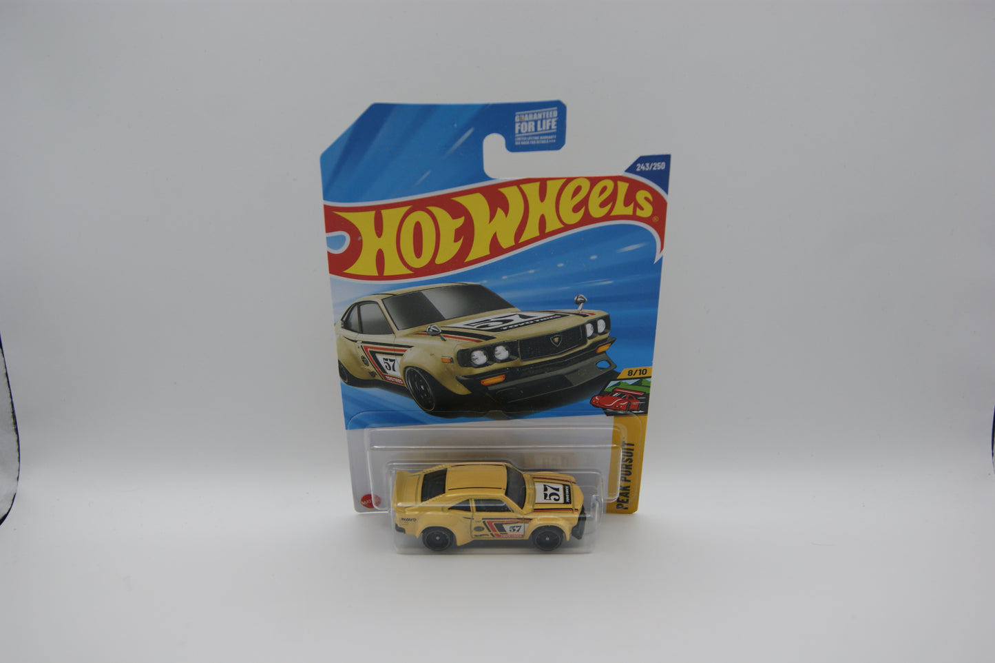 Hot Wheels Mazda RX-3 2025 Peak Pursuit 8/10 #243/250 Gold US Long Card OVP