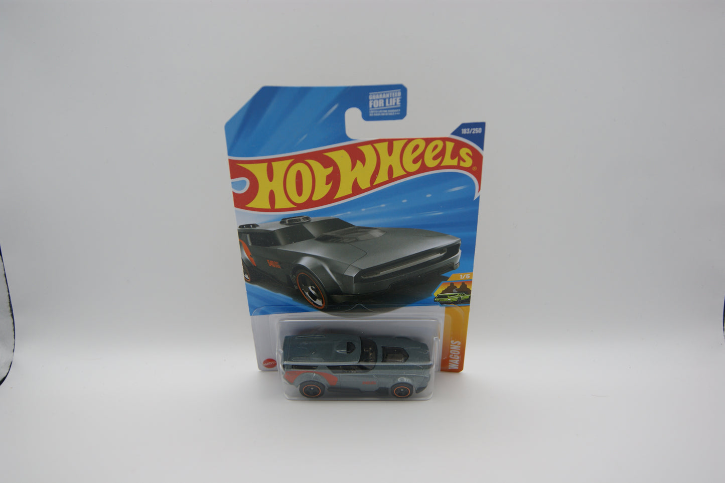 Hot Wheels Drift’n Break 2025 HW Wagons 1/5 #183/250 Grau US Long Card OVP