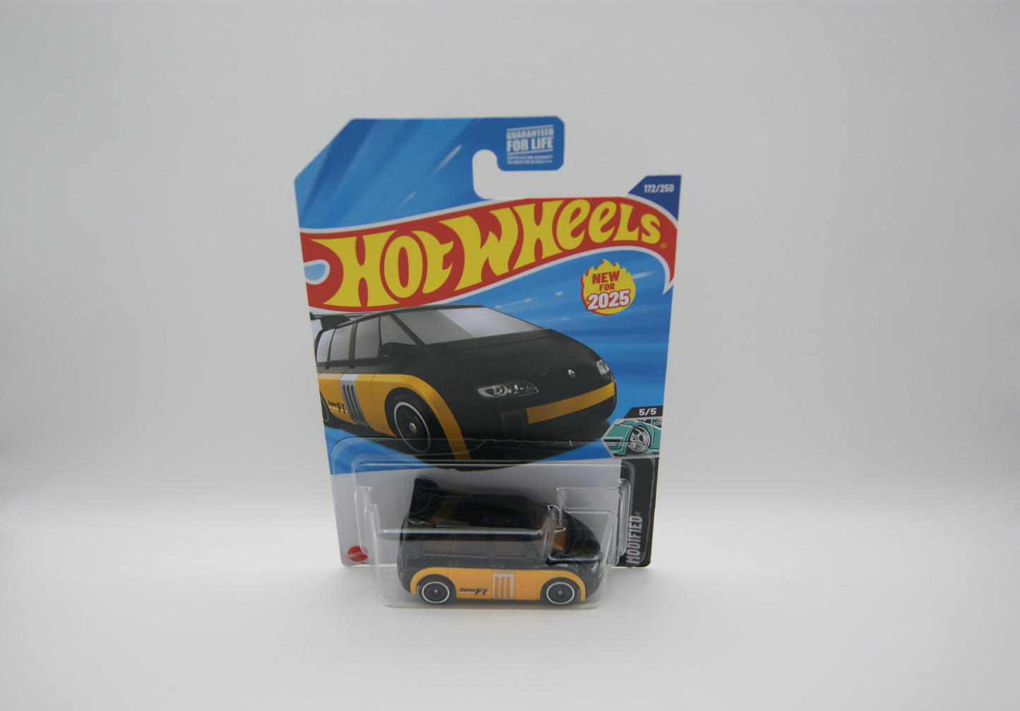 Hot Wheels Renault Espace F1 Schwarz Gold HW Modified 5/5 172/250 Neu OVP