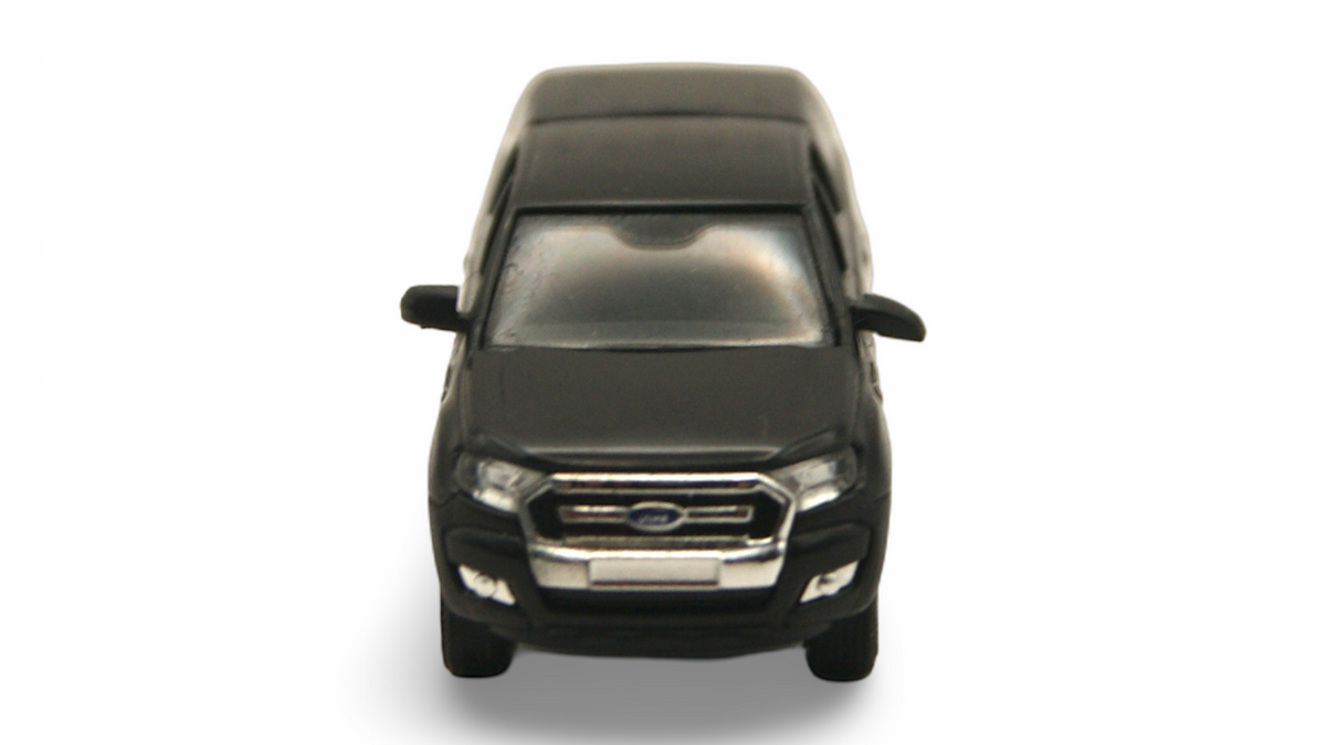Ford Ranger Double Cab mit Hardtop 1:87 H0 schwarz – guter Zustand