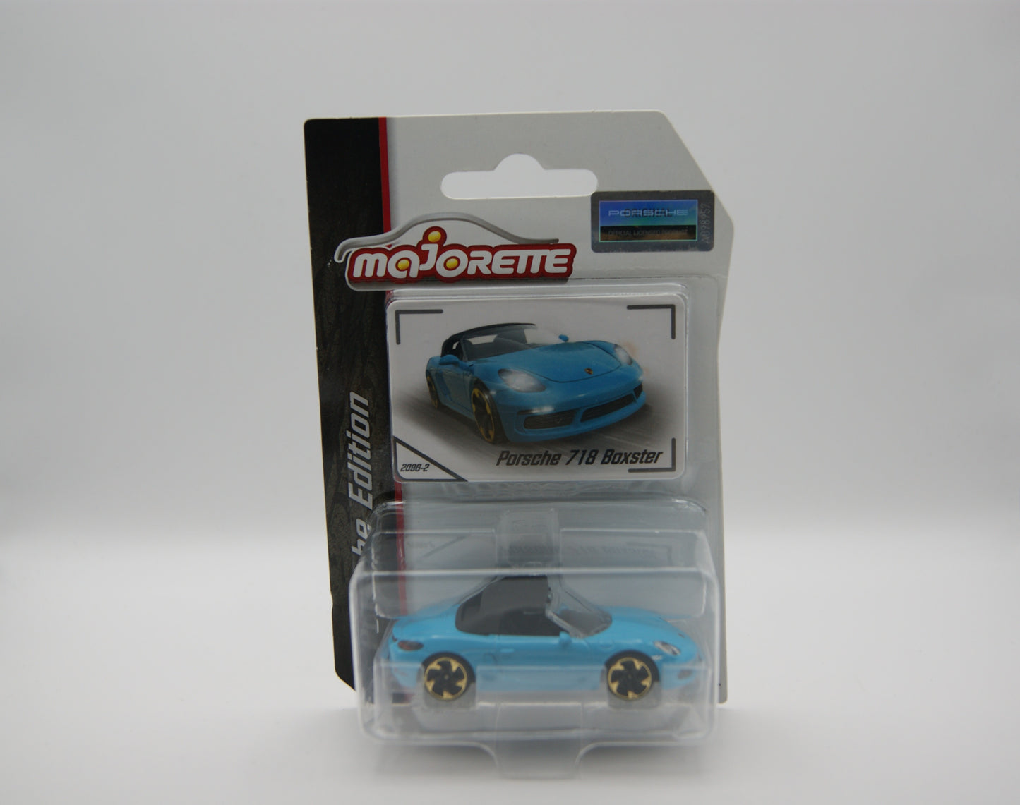 Majorette 40 Edition Porsche 718 Boxster 2096-2 blau OVP Porsche Lizenz