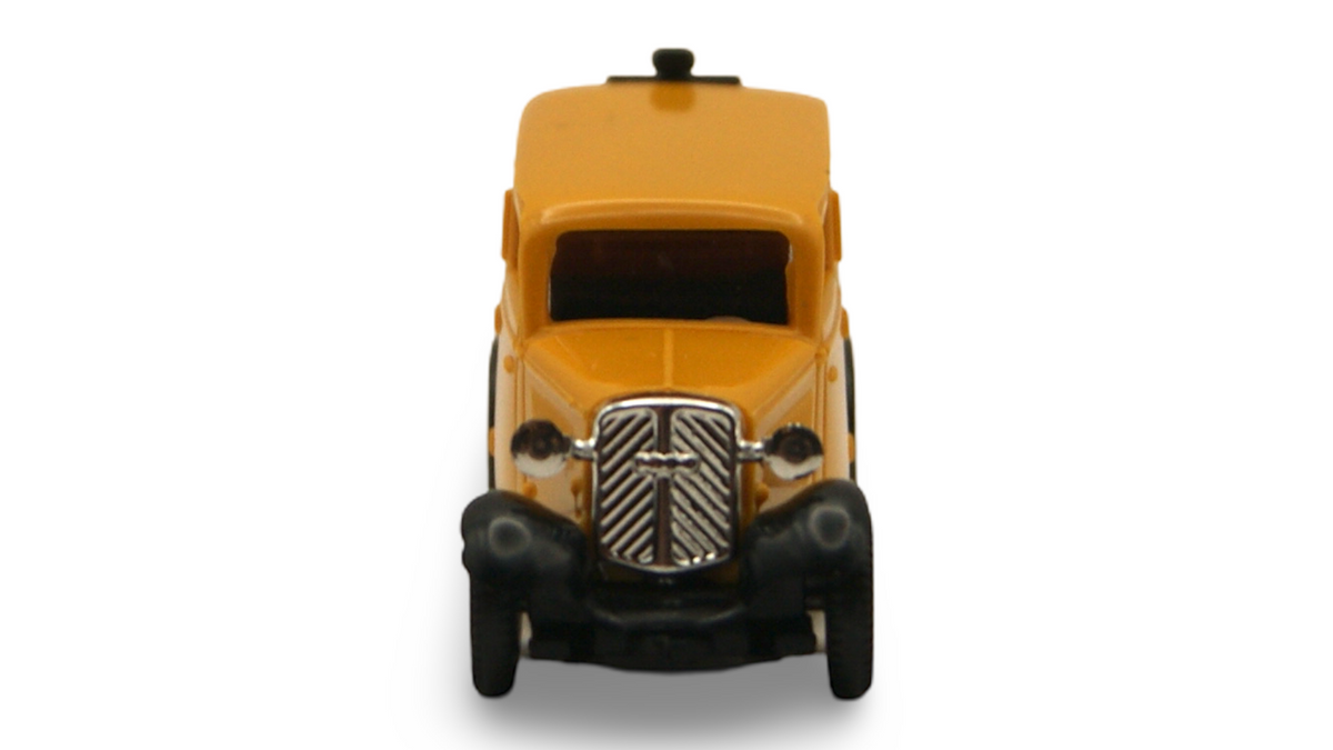 Brekina DKW F7 Kastenwagen Deutsche Post Gelb 1:87 H0 – guter Zustand