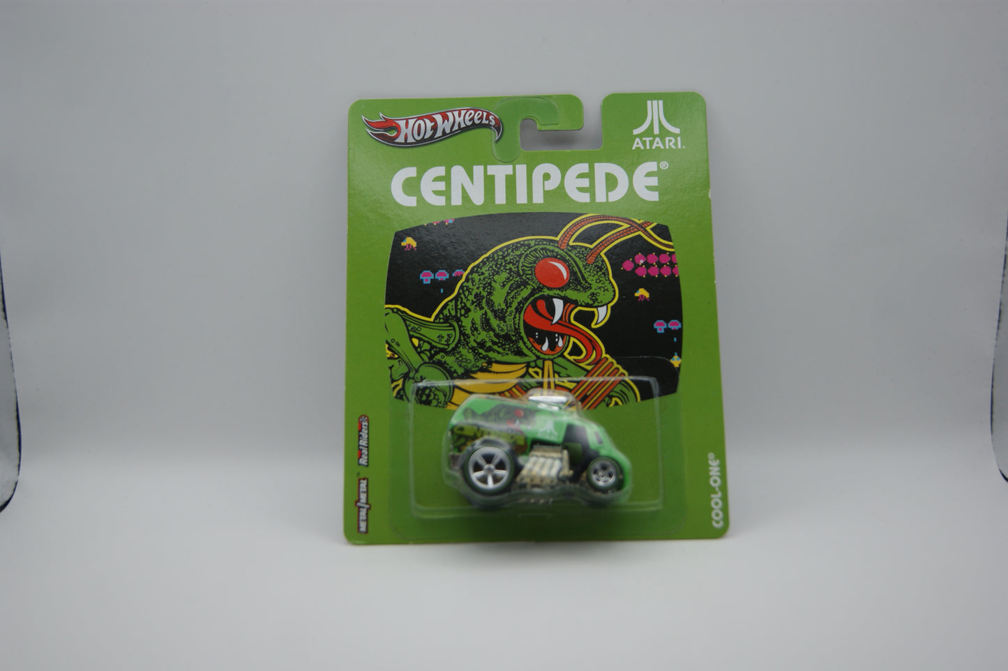 Hot Wheels Atari Centipede Cool-One Real Riders Pop Culture 2012 OVP
