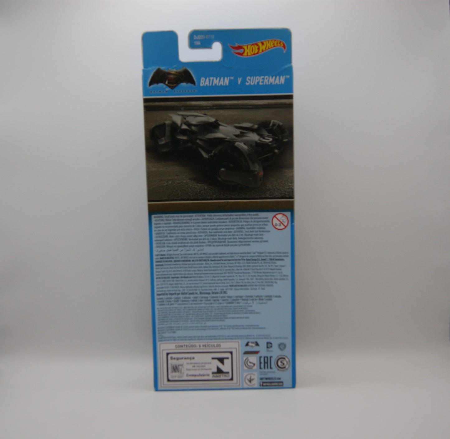 Hot Wheels Batman v Superman 5er Pack DJD23 Batmobile OVP 2016