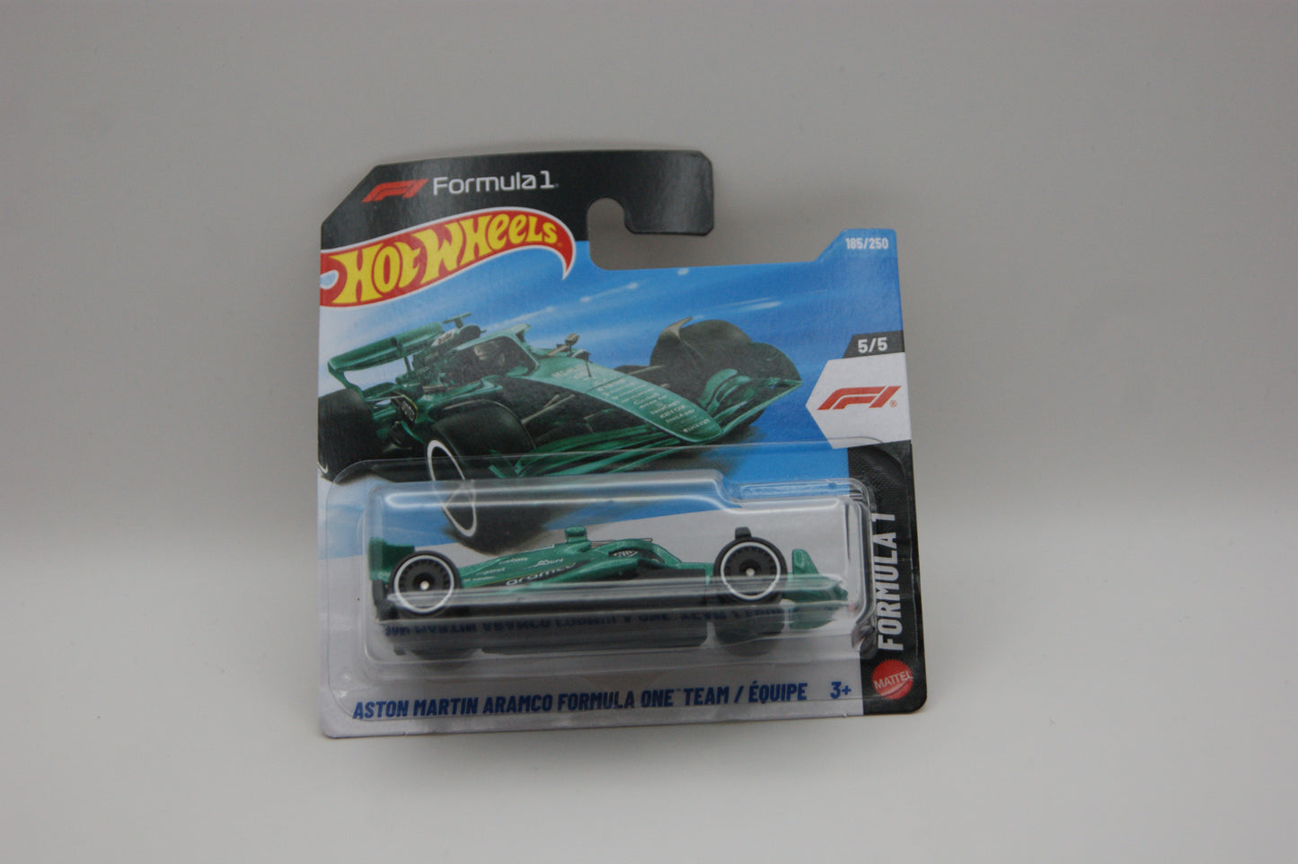 Hot Wheels Aston Martin Aramco F1 2026 Formula 1 5/5 185/250 Short Card OVP