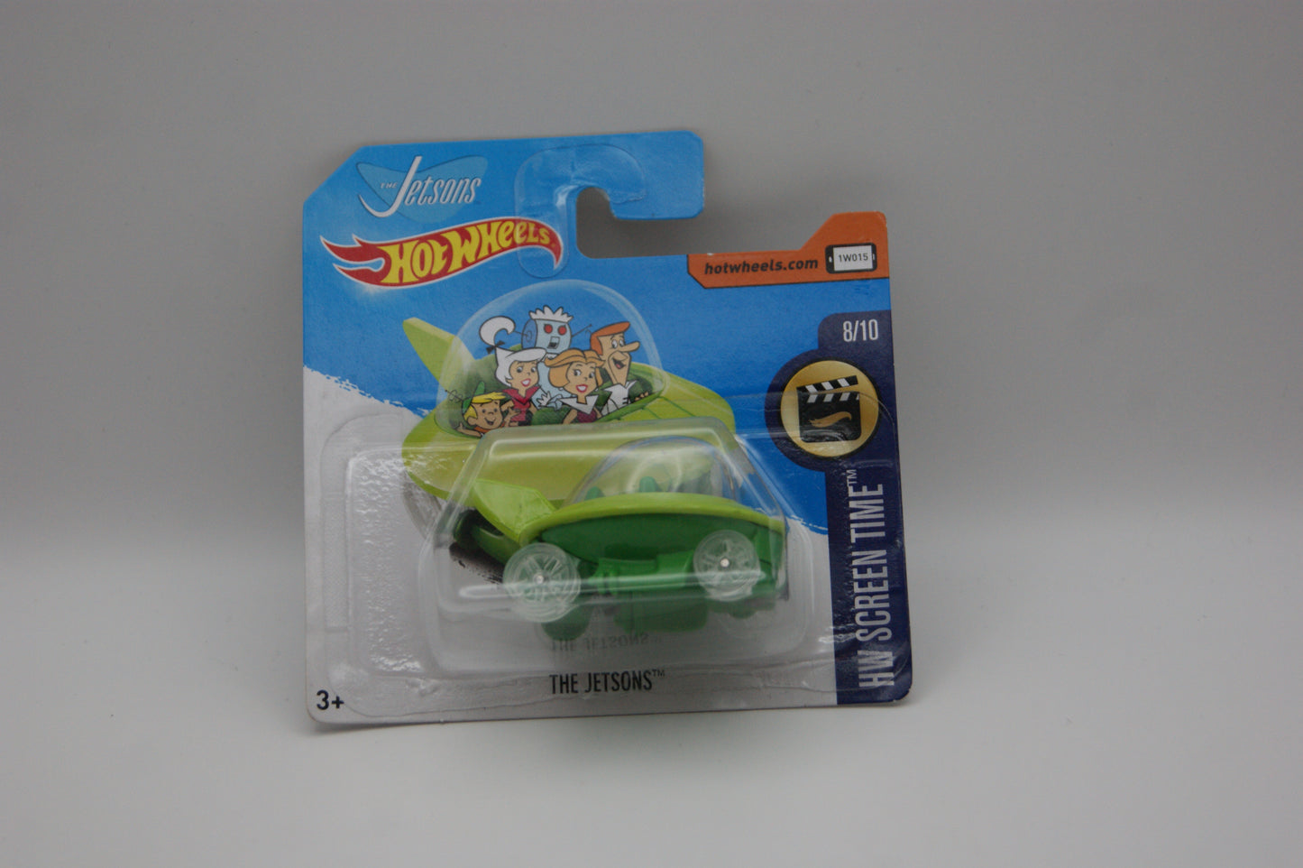 Hot Wheels The Jetsons Capsule Car 2017 HW Screen Time 8/10 25/365 Short Card OVP