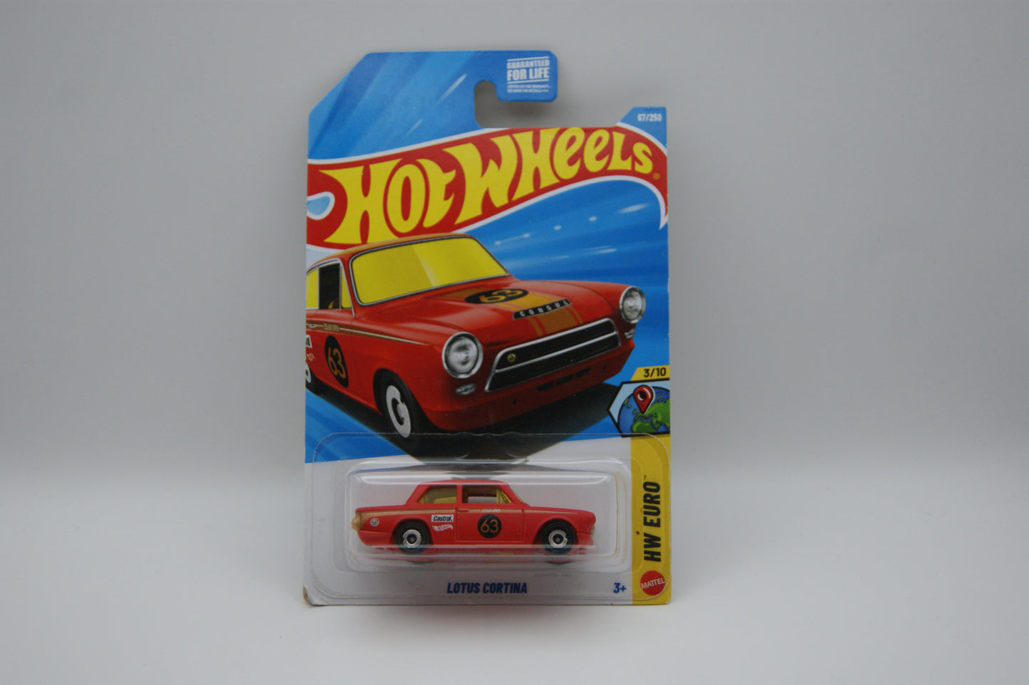 Hot Wheels Lotus Cortina 2026 – HW Euro 3/10 – 67/250 – Rot #63 Neu OVP 1:64