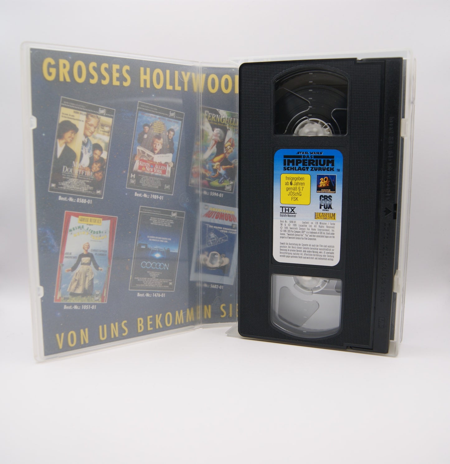Star Wars Das Imperium schlägt zurück VHS Widescreen THX Deutsch 1997