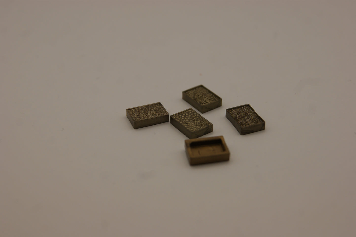 18x Schüttgut Aufsätze Mineral H0 1:87 Modellbau Ladegut Zubehör Diorama