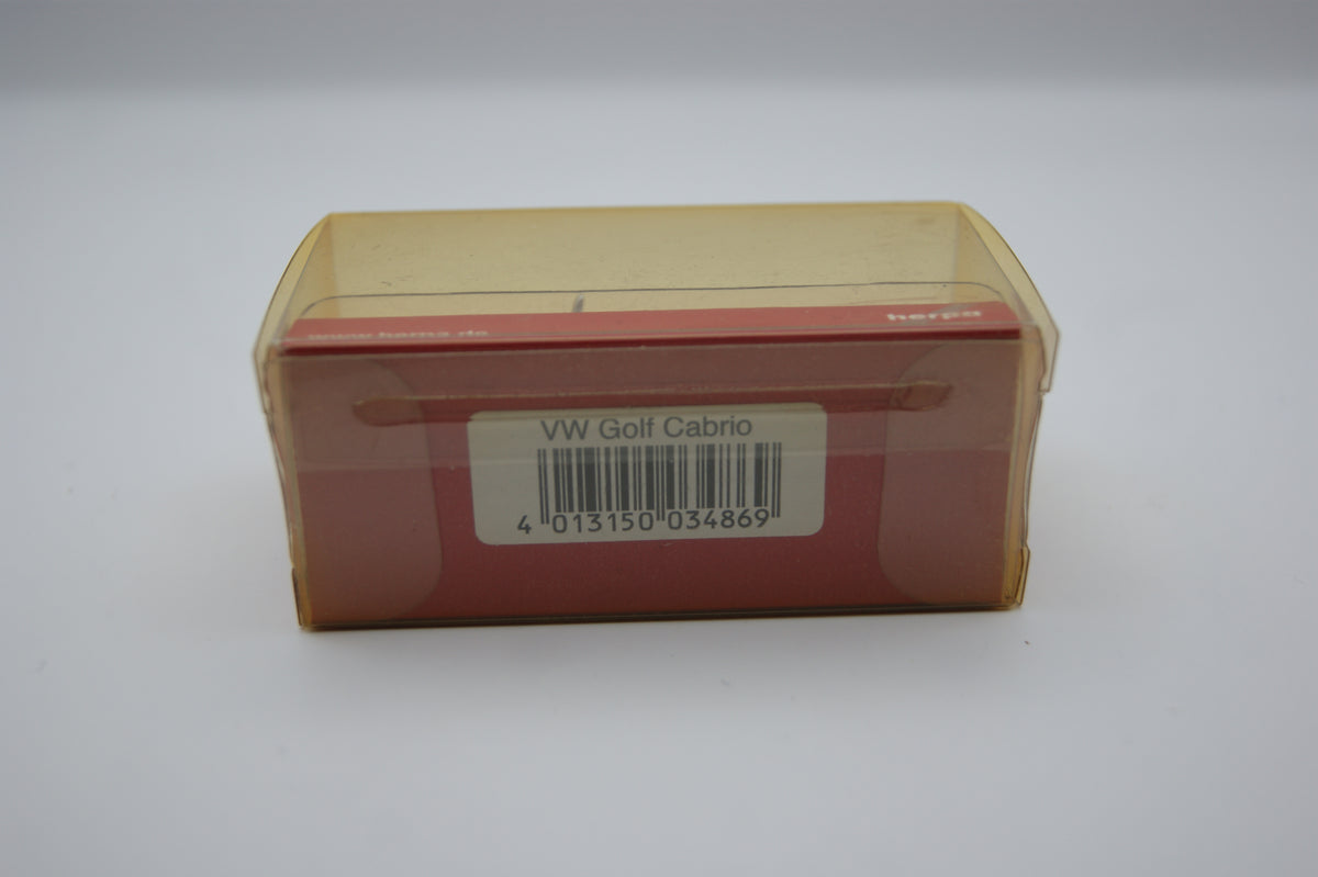 Herpa 034869 VW Golf VI Cabrio papillon silber metallic 1:87 H0 OVP