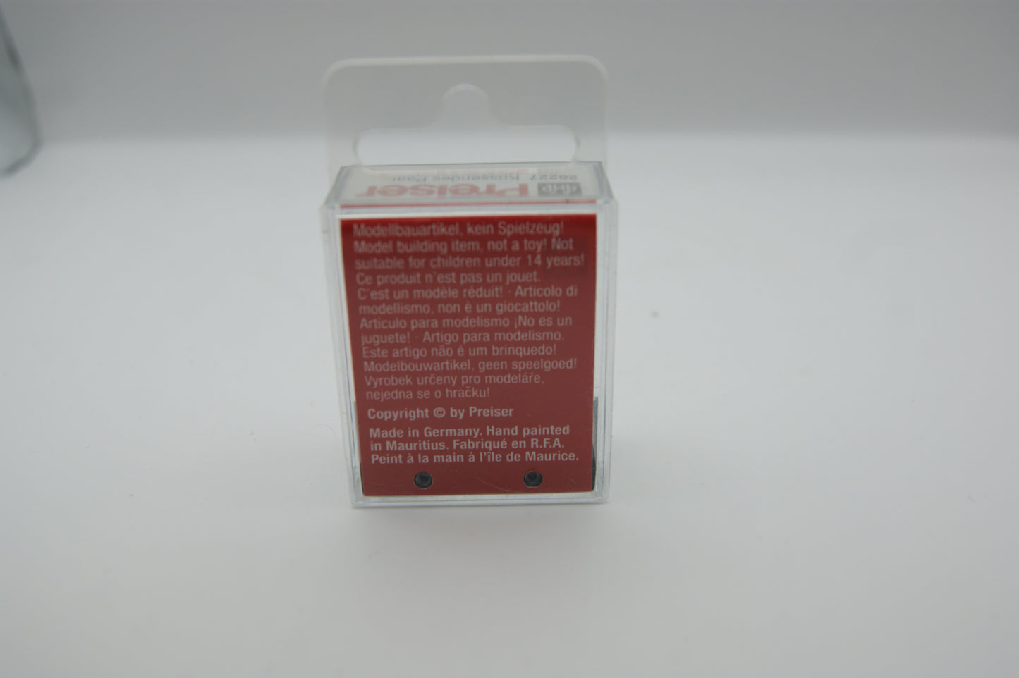 Preiser 28227 Küssendes Paar H0 1:87 handbemalt 2 Figuren OVP