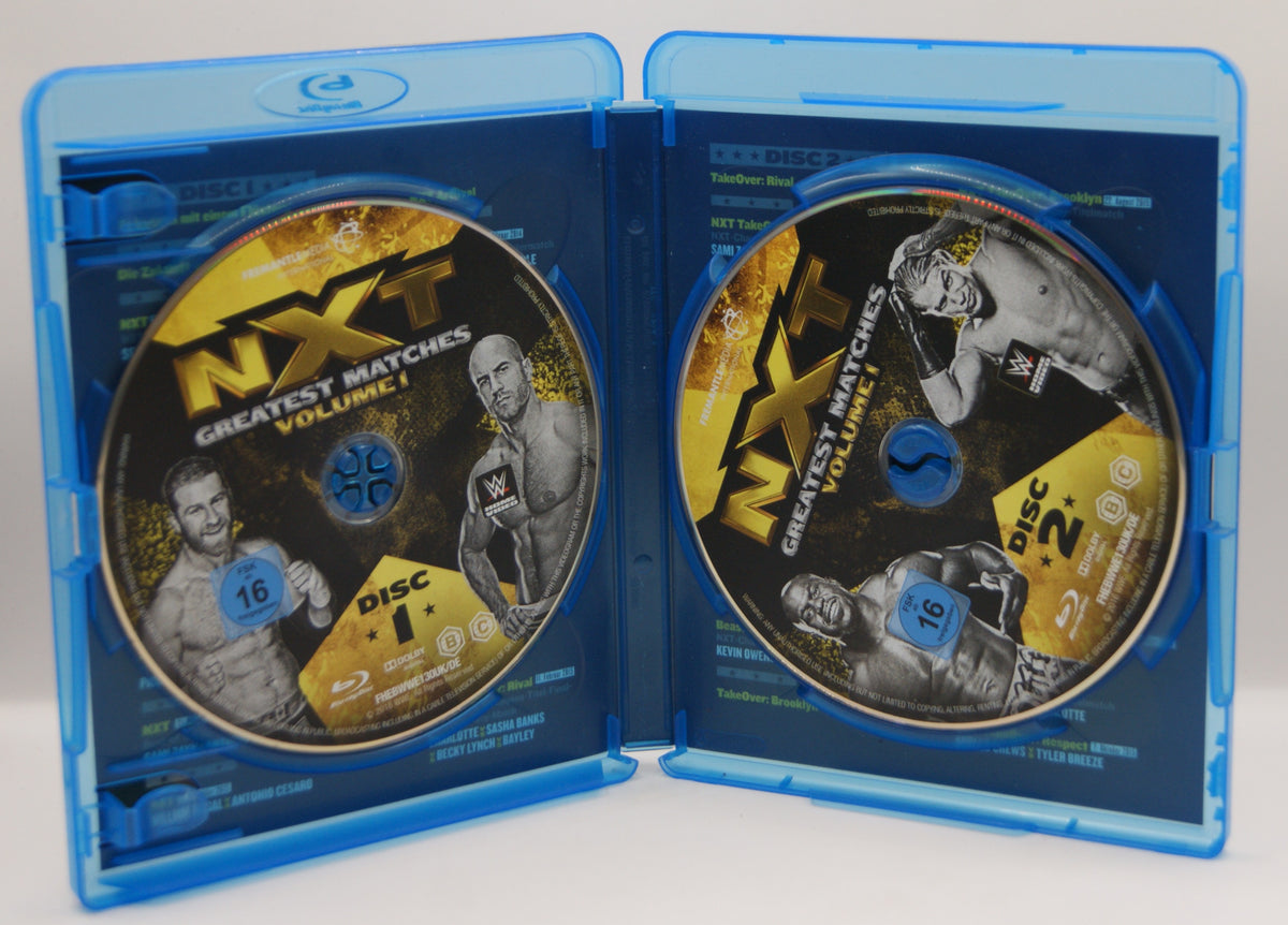WWE NXT Greatest Matches Volume 1 – 2 Blu-ray Set – Deutsch – FSK 16