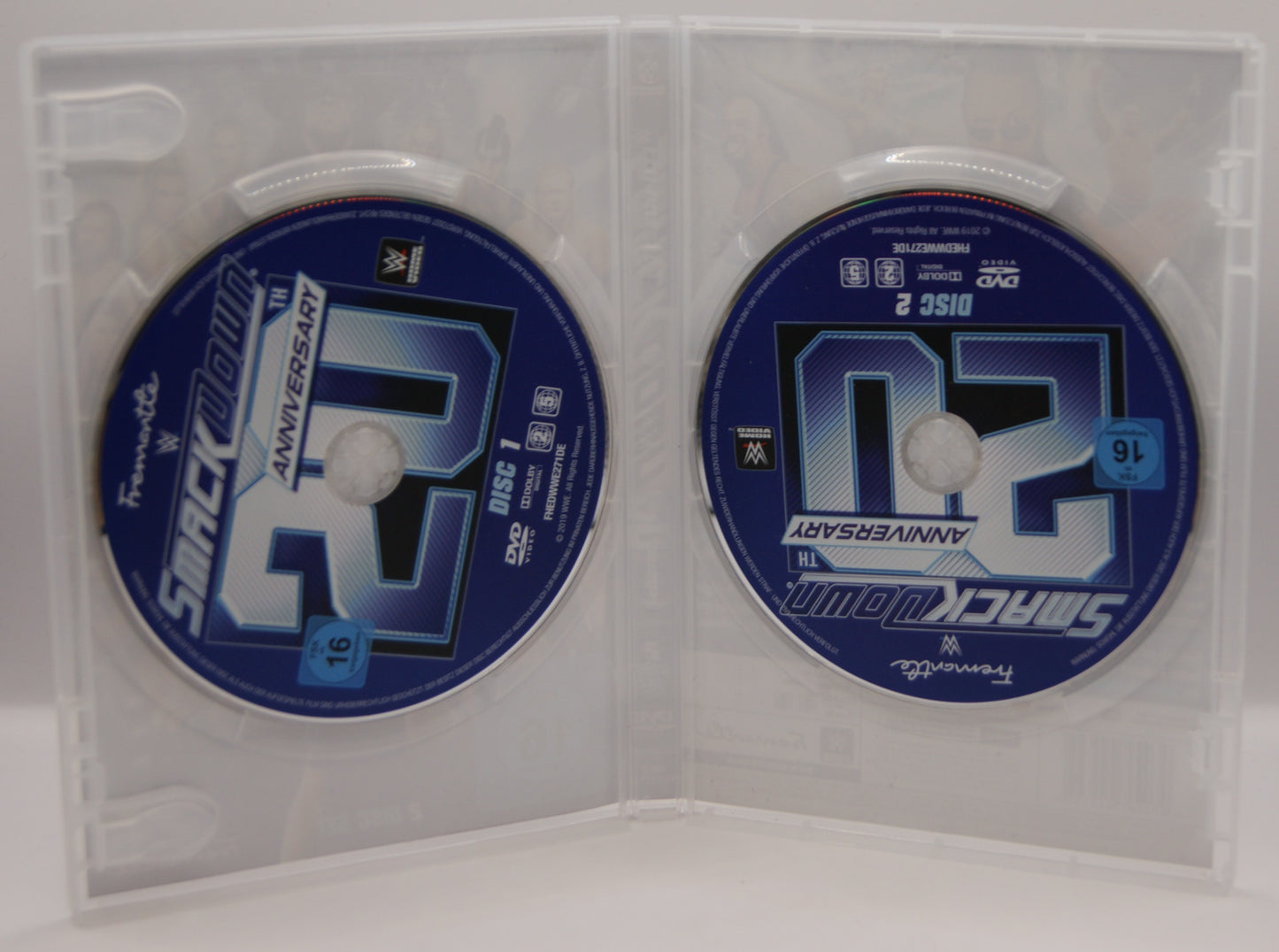 WWE SmackDown 20th Anniversary – 2 DVD Set – Wrestling – FSK 16