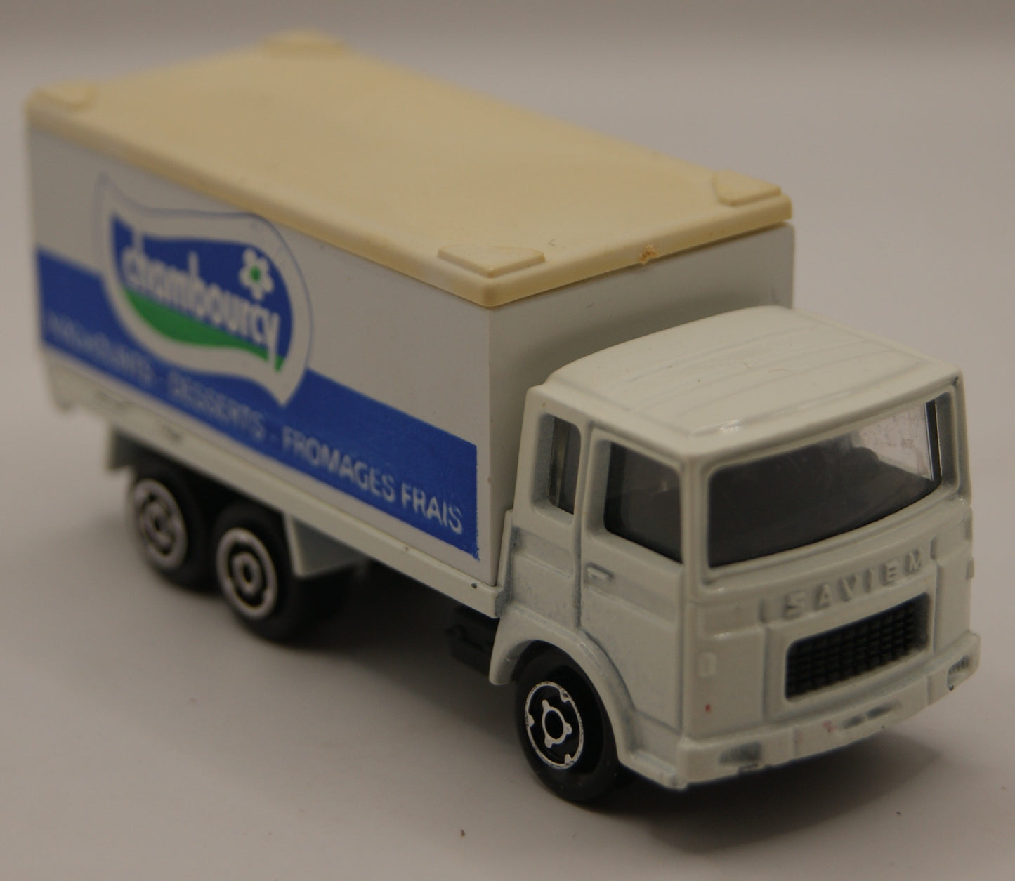 Majorette 214 Saviem SM Container Truck Chambourcy Vintage Made in France