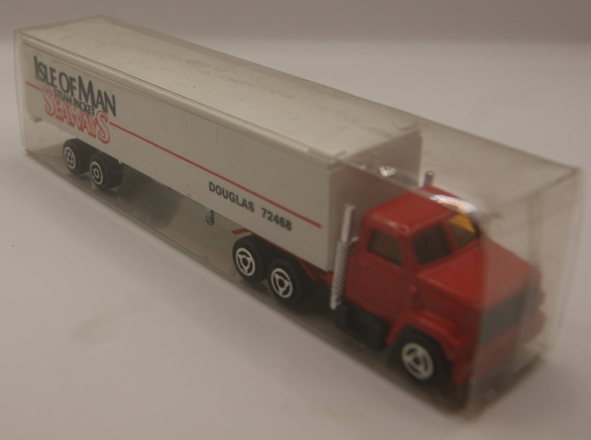 Majorette Vintage Sattelzug Isle of Man Steam Packet Seaways LKW Truck mit Box