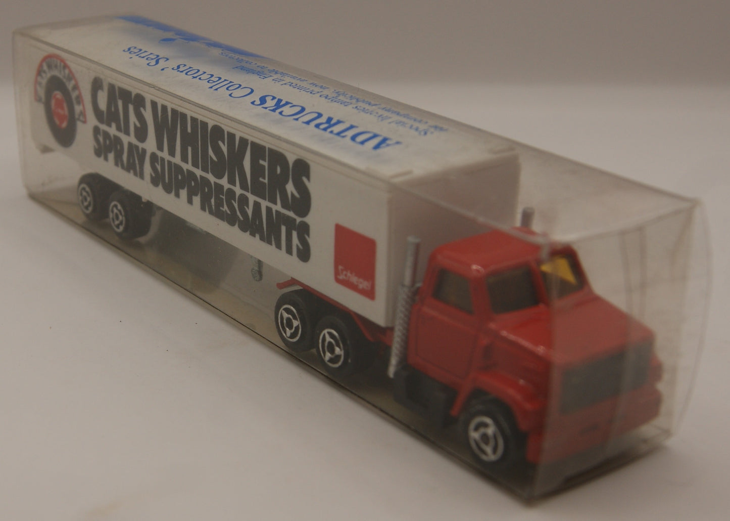 Majorette Vintage Sattelzug „Schlegel Cat’s Whiskers“ Werbetruck mit Originalbox