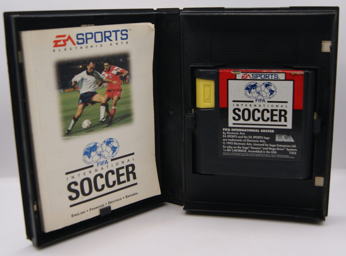 FIFA International Soccer SEGA Mega Drive PAL CIB komplett Box Anleitung EA Sports