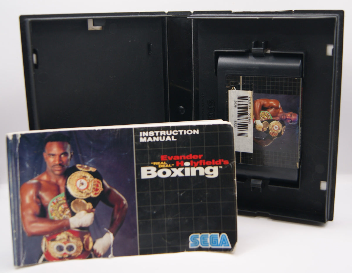 SEGA Mega Drive Evander Holyfield’s Real Deal Boxing PAL OVP Anleitung komplett