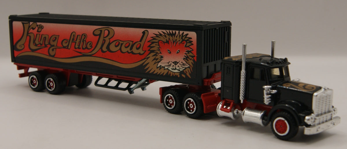 Majorette 604 Kenworth W900 King of the Road Container Truck 1:87 Made in France