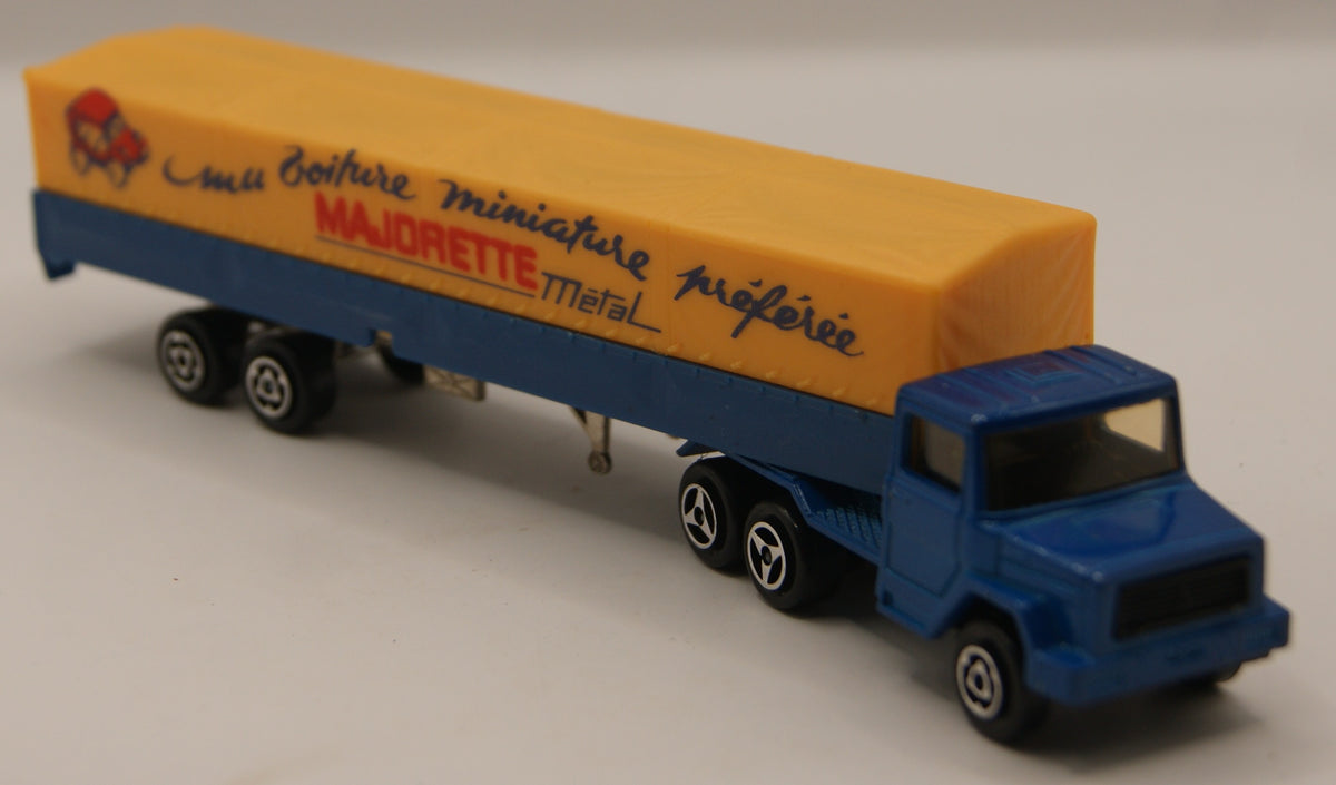 Majorette Bernard Planen-Sattelzug „Ma voiture miniature préférée“ 1:100 Vintage Made in France Beschreibung