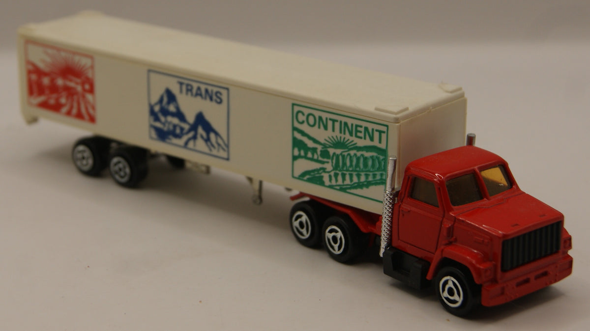 Majorette Vintage Trans Continent Sattelzug Nr. 361 1:60 Camion Made in France