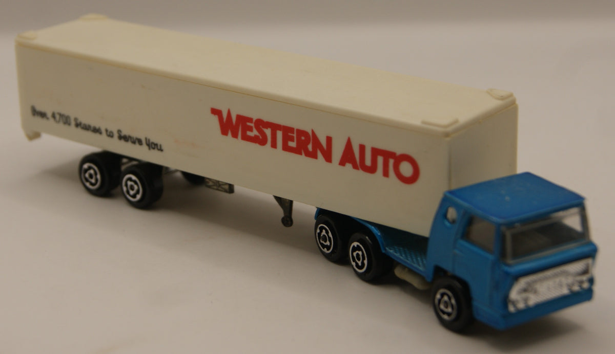 Majorette Western Auto Sattelzug 1:100 Made in France Vintage 70er Promo LKW