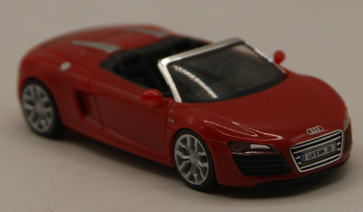 Herpa 028271 Audi R8 Spyder V10 Facelift brillantrot H0 1:87