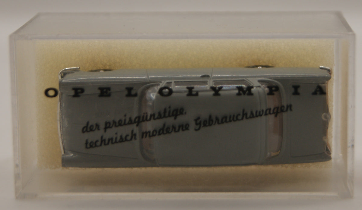Brekina 20007 Opel Rekord P1 / Olympia Rekord Grau H0 1:87 OVP