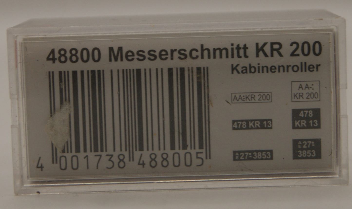 Busch 48800 Messerschmitt KR 200 Kabinenroller Blau H0 1:87 OVP
