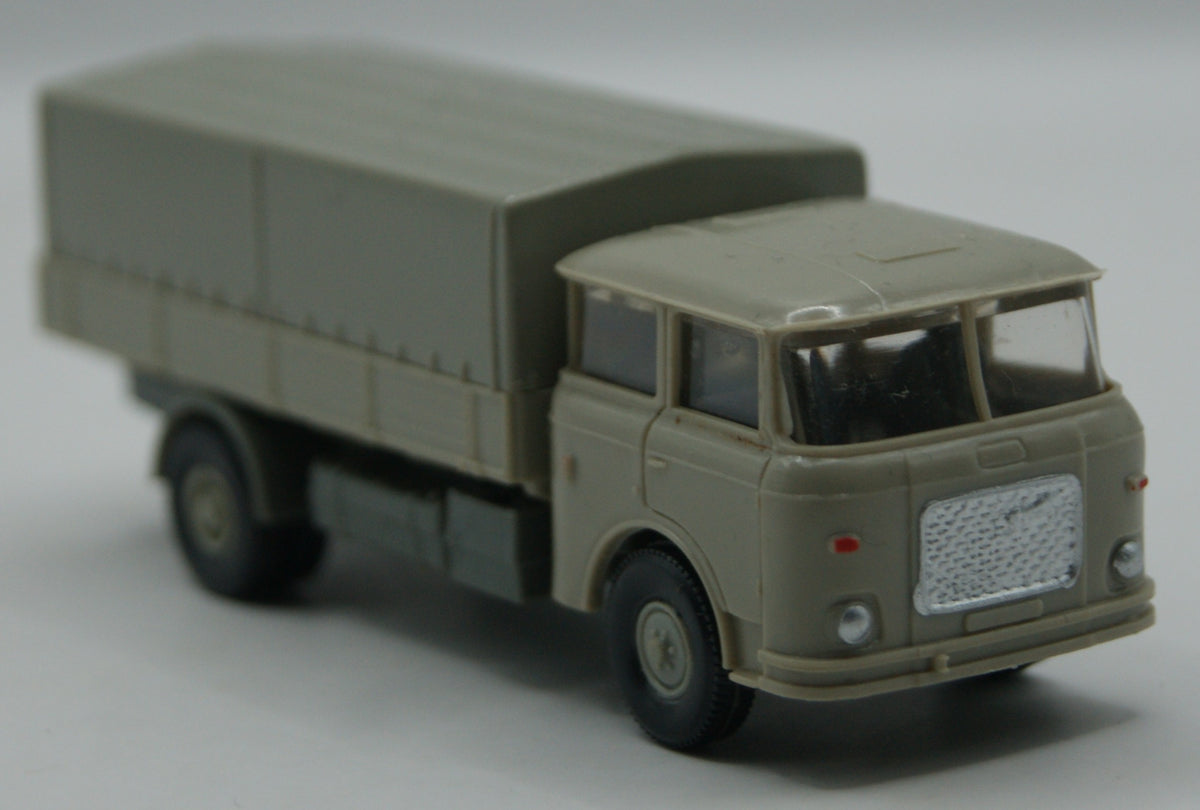 Permot Hruska Škoda S 706 RT Pritschen-LKW Plane grau 1:87 H0