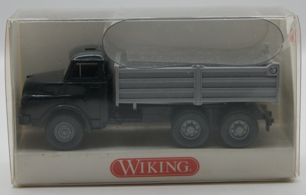 Wiking MAN 26.281 DHAK 6x6 Dreiseitenkipper Kipper 1:87 H0 OVP grau