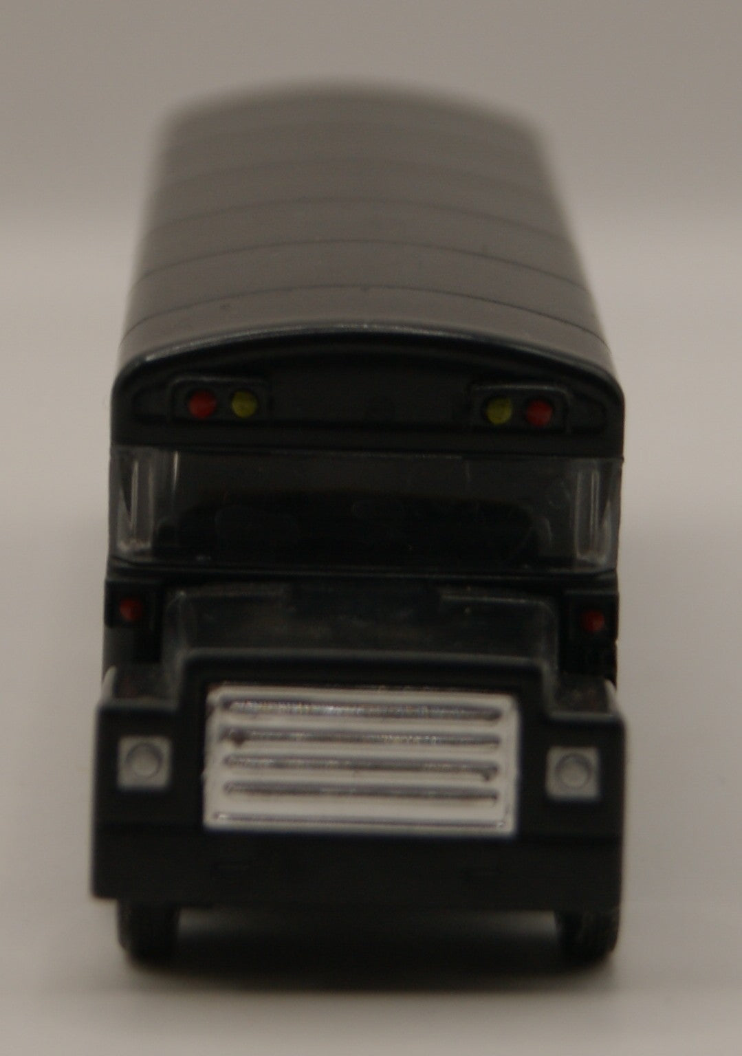 Hümmer Werbung H0 1:87 US School Bus schwarz Modellbus Omnibus