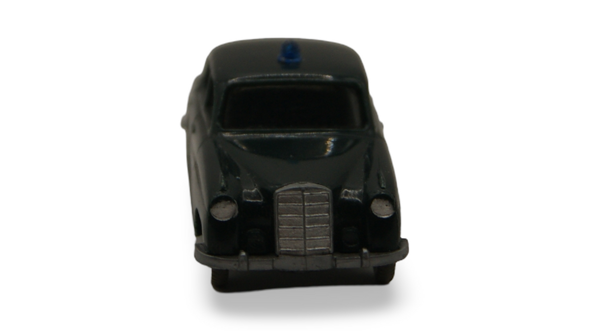 Wiking Mercedes-Benz 220 Polizei 1:87 H0 dunkelgrün mit Blaulicht