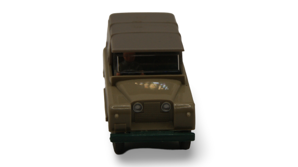Wiking Land Rover 88 Series II Hardtop sandfarben 1:87 H0 Vintage Modellauto