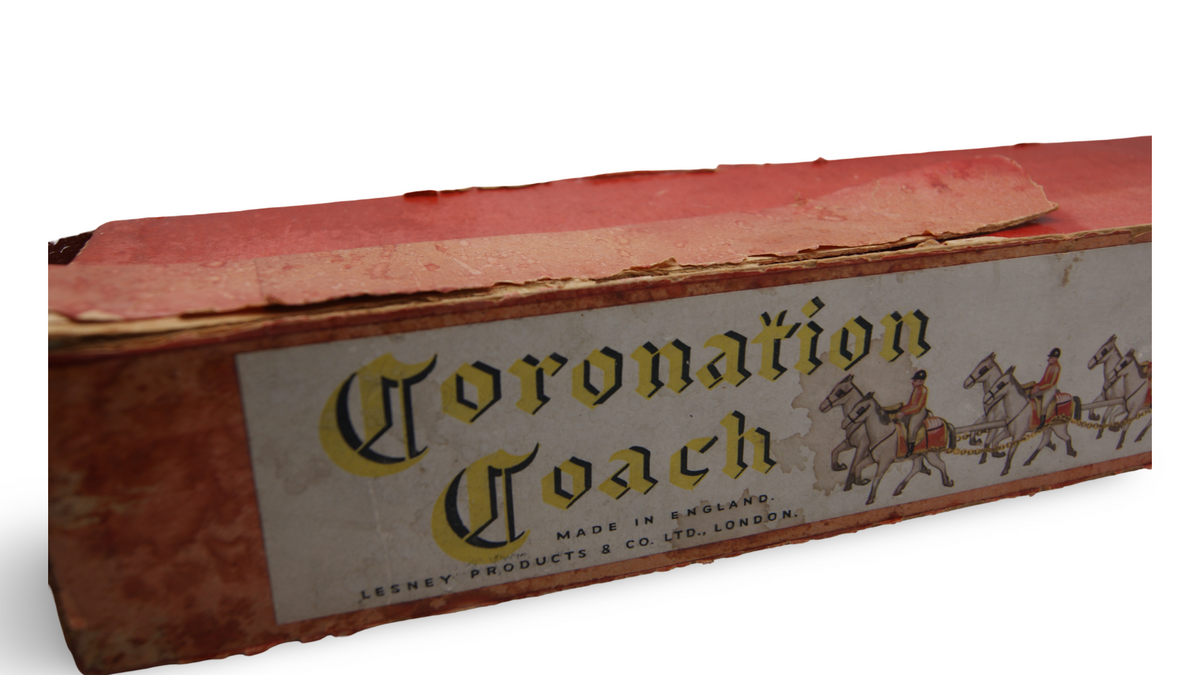 Lesney große Krönungskutsche 1953 Early Matchbox Queen Elizabeth II OVP