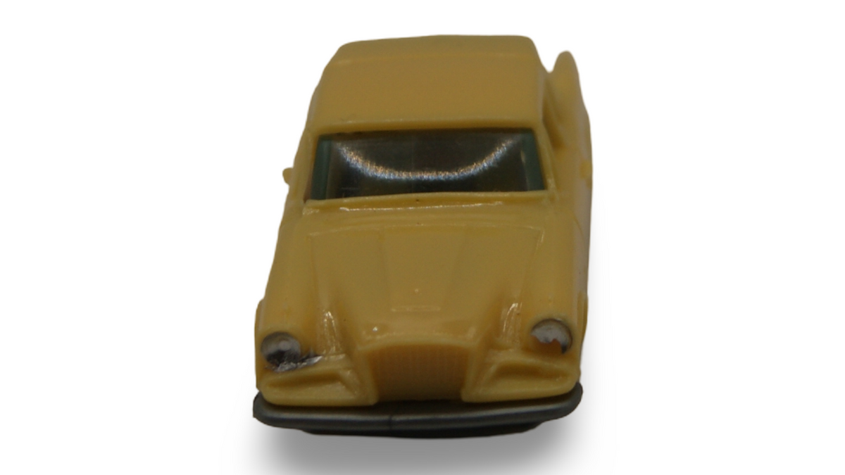 EKO Studebaker Hawk Coupé Gelb 1:87 H0 Vintage Modellauto Made in Spain