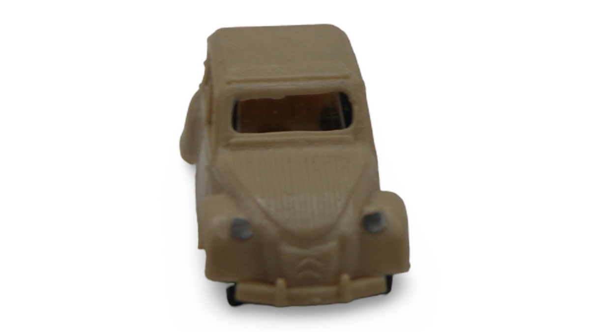 EKO Citroën 2CV Ente Beige 1:88 H0 Vintage Modellauto Made in Spain