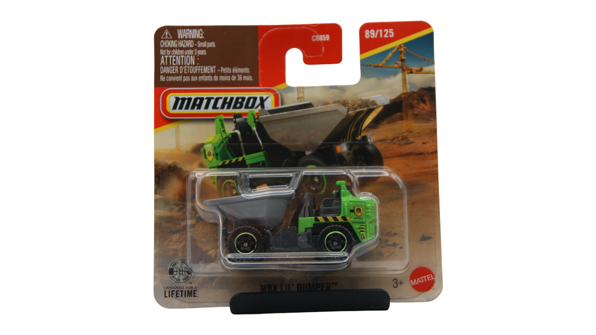 Matchbox MBX Lil' Dumper Grün Grau 89/125 1:64 MBX Construction 2026 OVP