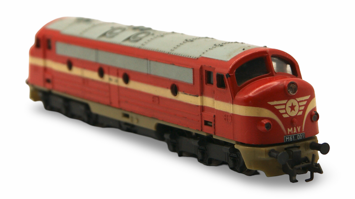 Zeuke M61.001 Diesellok MÁV Rot TT 1:120 5330/545/9 mit OVP