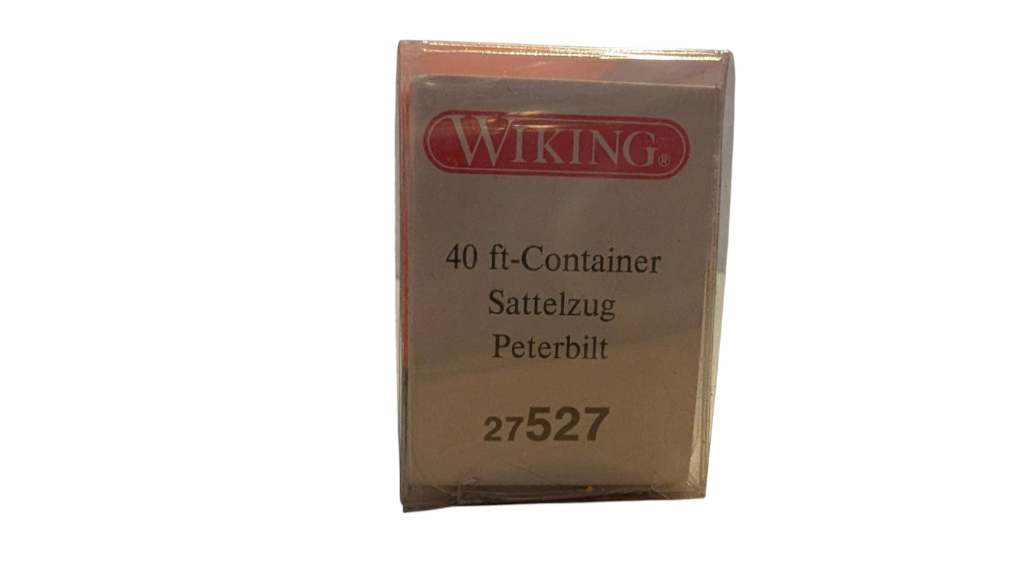 WIKING 40 ft. Container-Sattelzug Peterbilt „ALLIED“ H0 1:87 mit OVP Sammlermodell