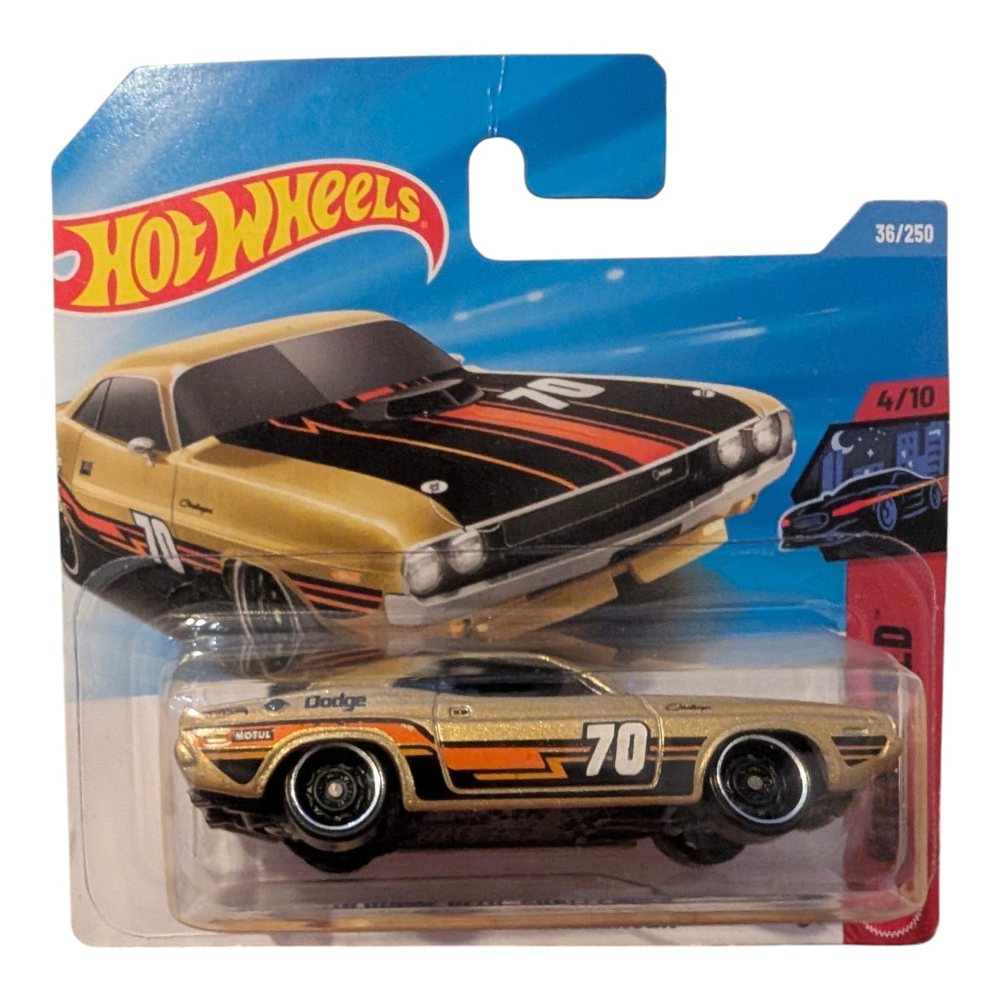 70 Dodge Hemi Challenger 1:64 – Hot Wheels Diecast Modellauto (Neu & OVP)