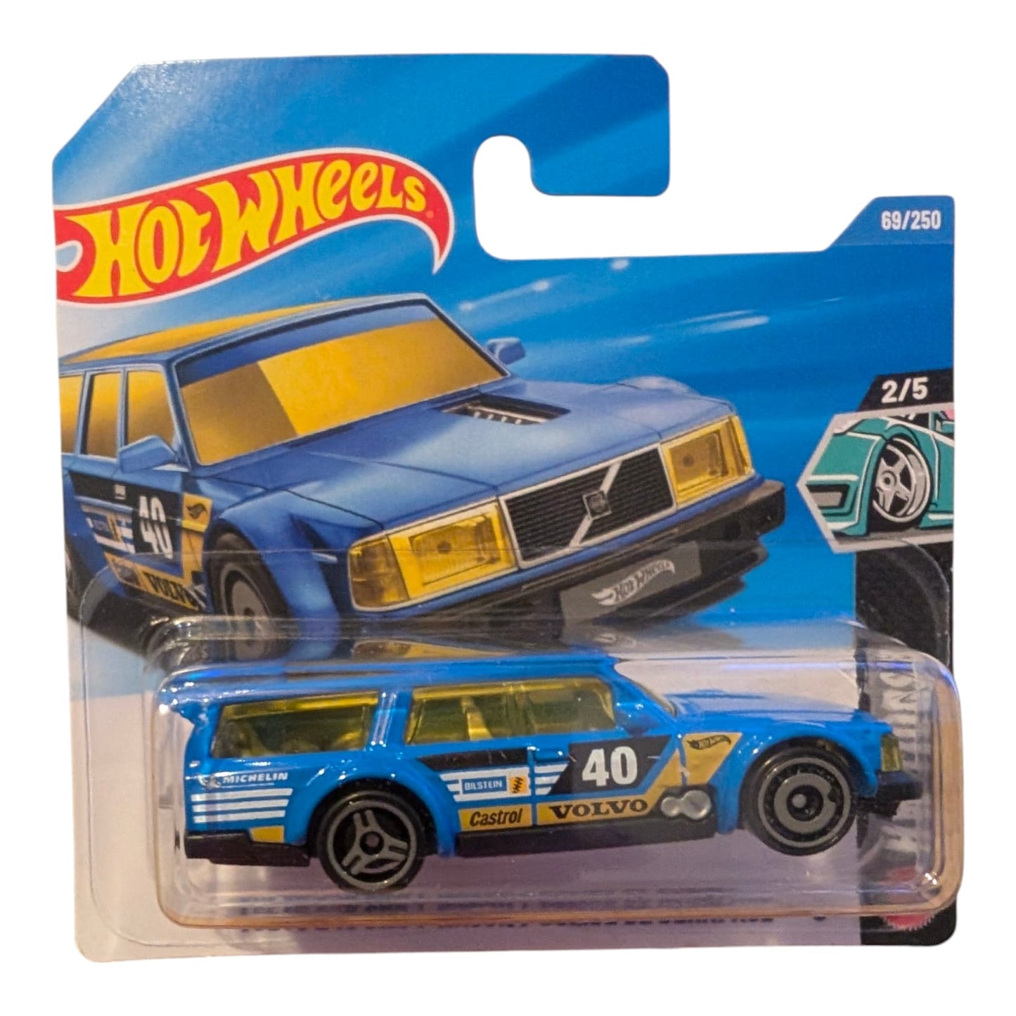 Volvo 240 Drift Wagon 1:64 – Hot Wheels Diecast Modellauto (Neu & OVP)