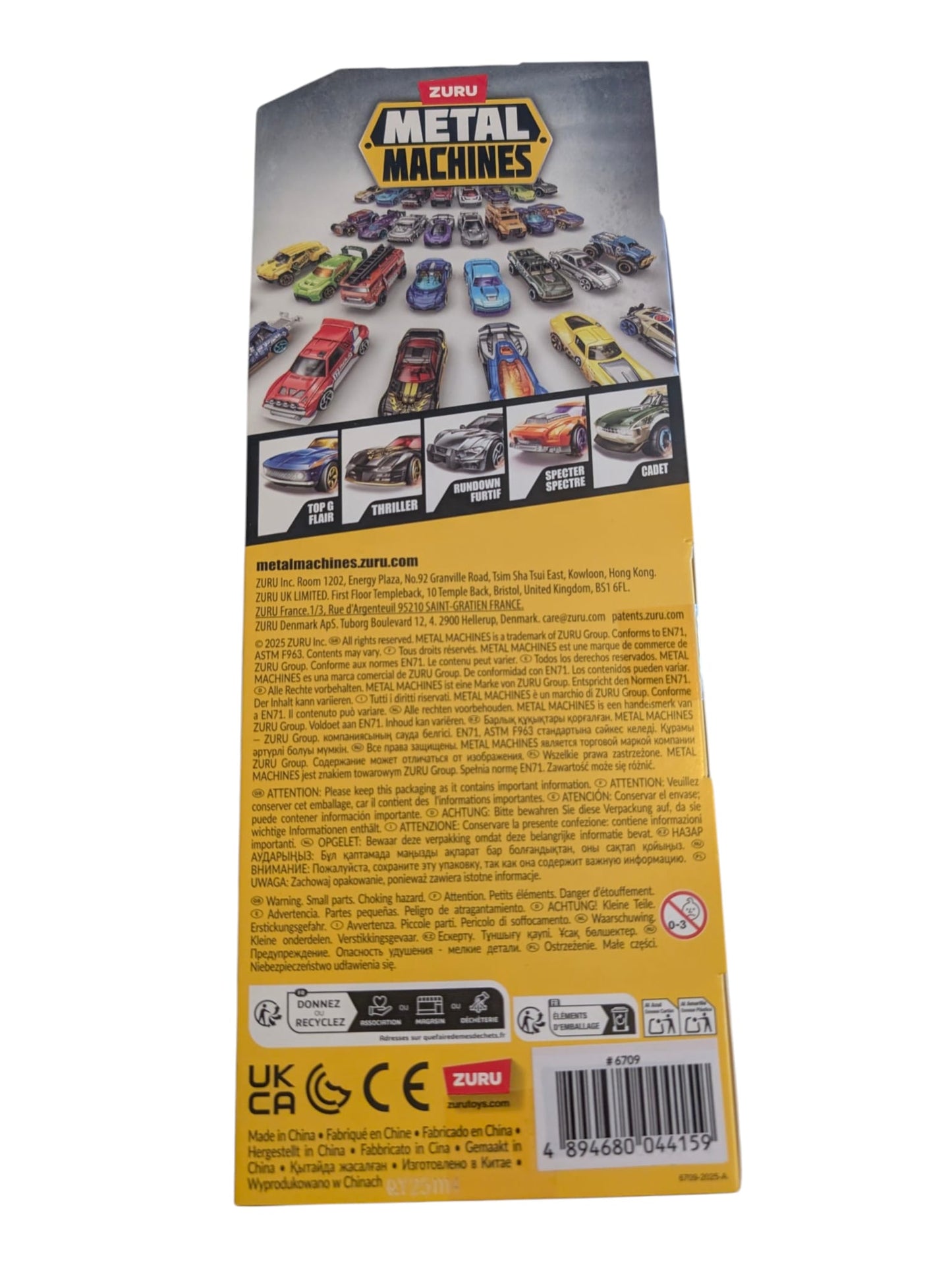 Metal Machines 5er Pack Geschenkset 1:64 – ZURU Diecast Modellauto