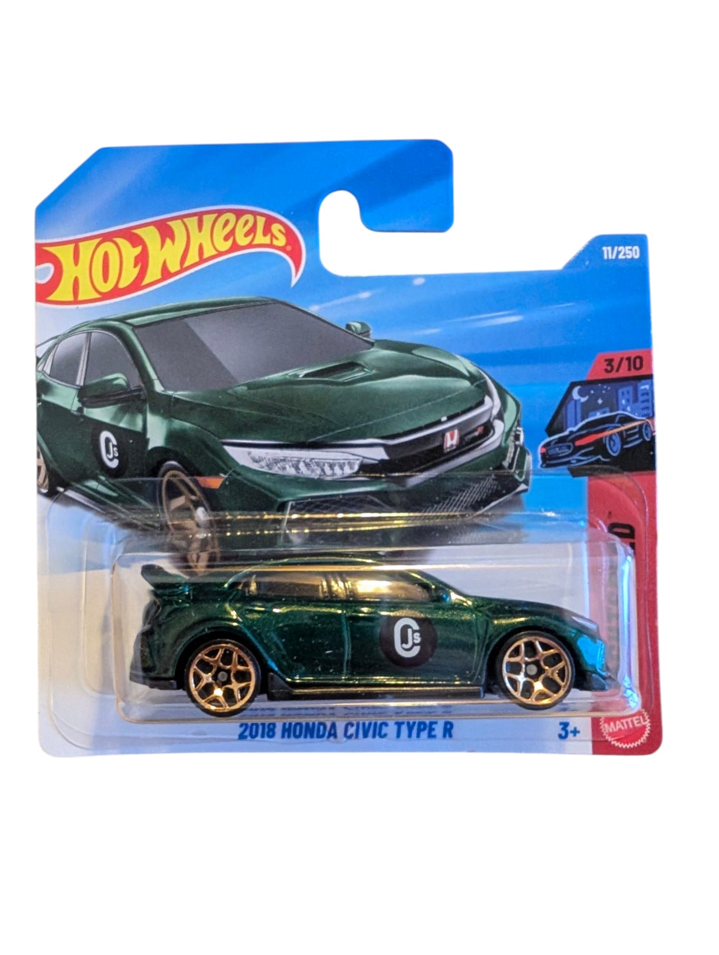 2018 Honda Type R 1:64 – Hot Wheels Diecast Modellauto (Neu & OVP)