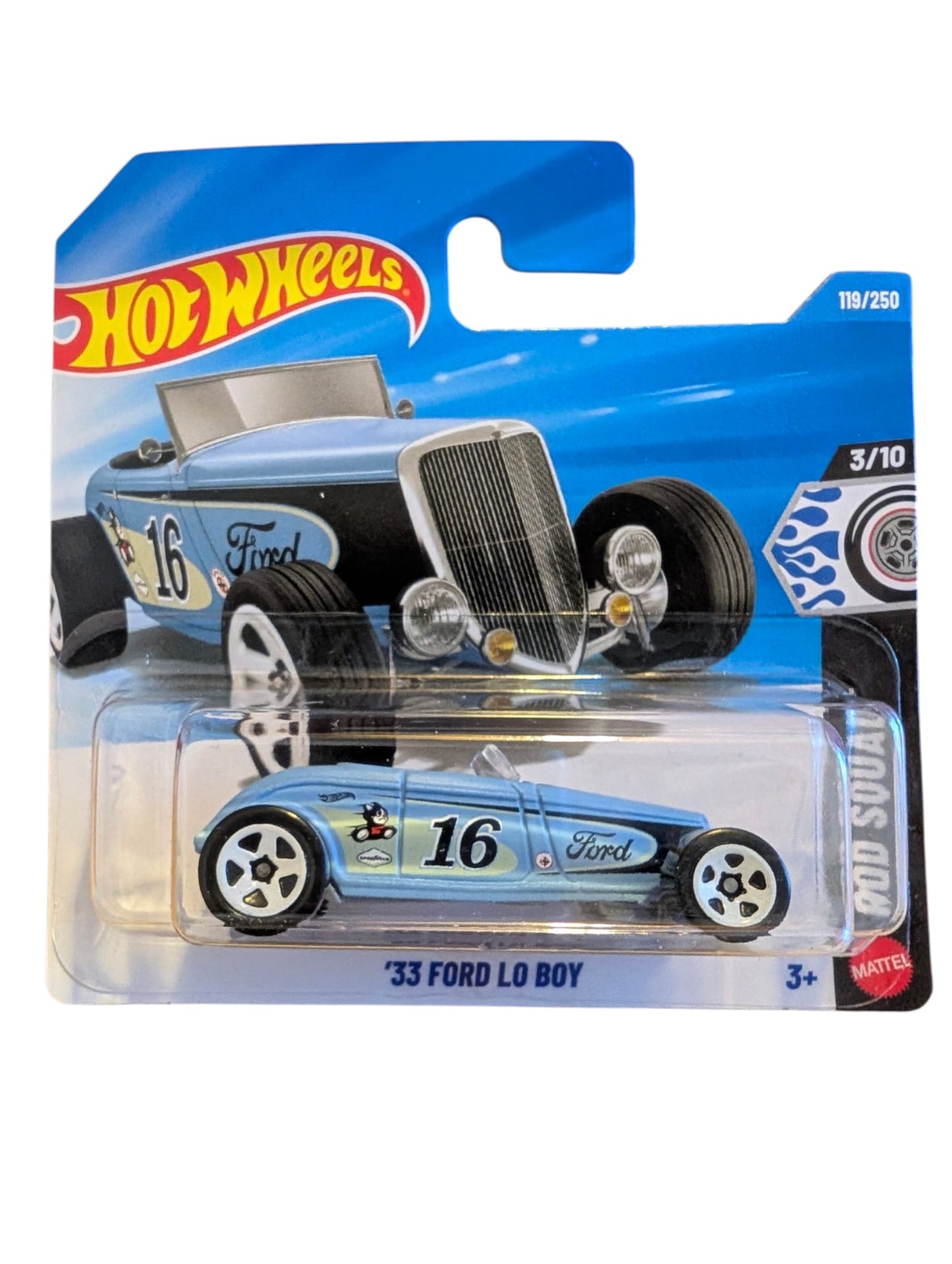 '33 Ford Lo Boy 1:64 – Hot Wheels Diecast Modellauto (Neu & OVP)