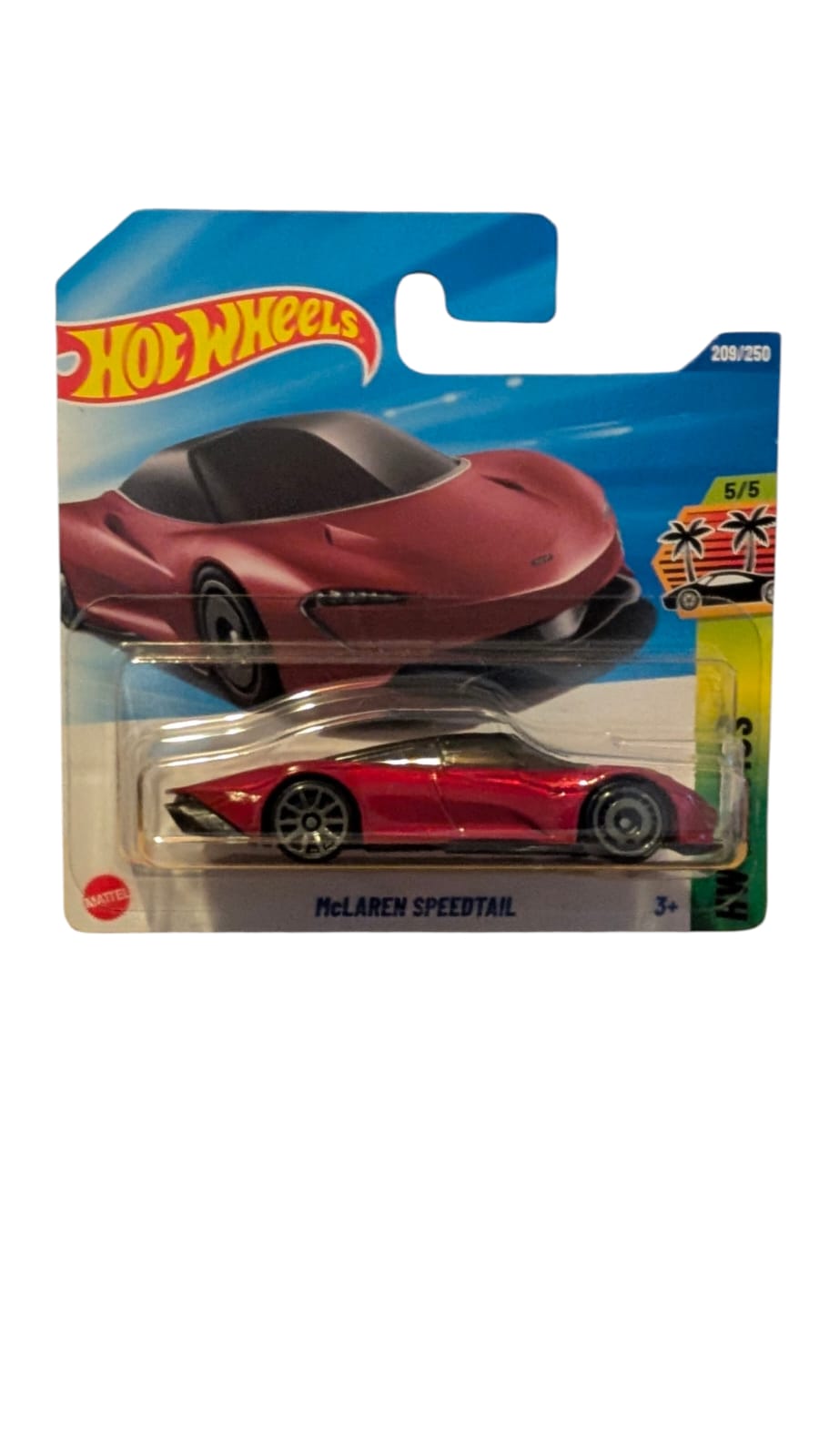 Hot Wheels McLaren Speedtail Rot HW Exotics 209/250 Mainline OVP