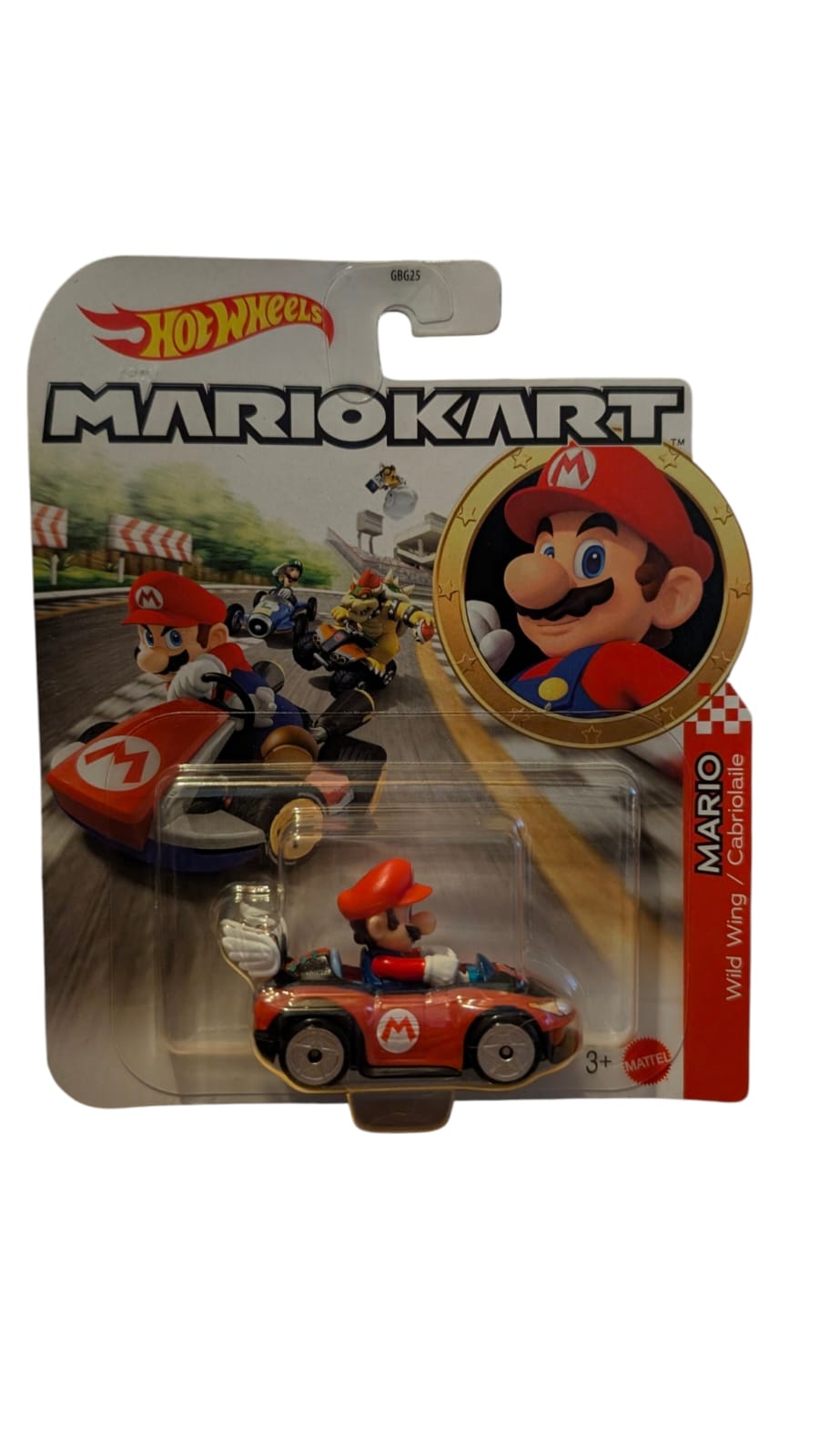 Hot Wheels Mario Kart Mario Wild Wing Cabrio Kart Nintendo OVP